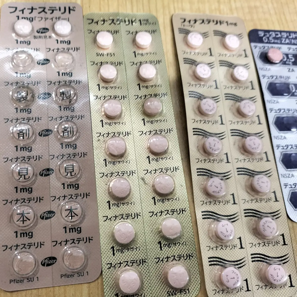 フィナステリド、デュタステリド