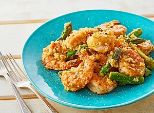 ガーリックアスパラシュリンプ