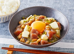 鰹のねばとろ和え