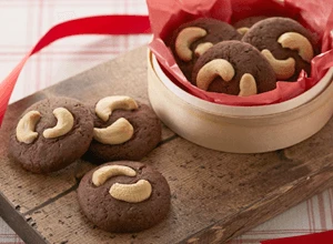 カシューナッツのココアクッキー