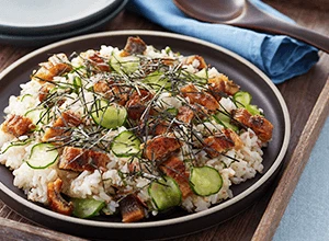 薬味たっぷりうなぎの混ぜ寿司