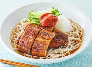 うなぎの梅おろしそば