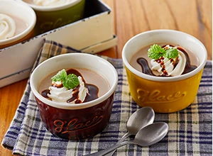 マカココアのパンナコッタ