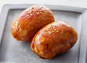 にんにく醤油の肉巻きおにぎり