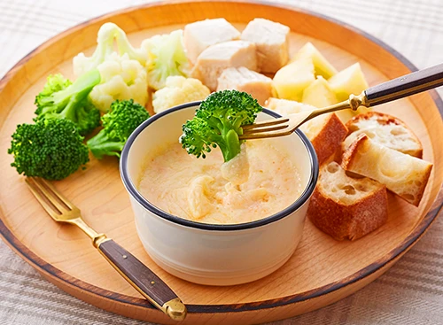 明太チーズフォンデュ