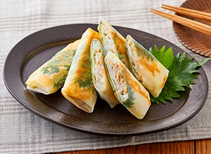 長芋の春巻き