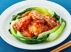 牡蠣のチリソース炒め