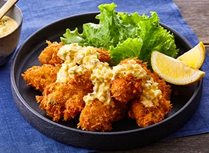 牡蠣フライ～レモンタルタルソース～