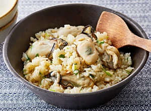 牡蠣の炊き込みご飯