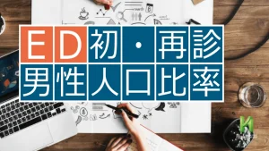 ED患者の年代別来院数構成比率