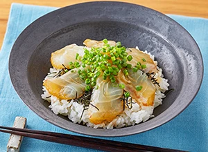真鯛のべっこう醤油漬け丼