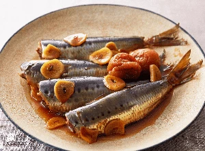 いわしの梅にんにく煮