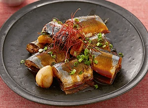 さんまのコチュジャン煮