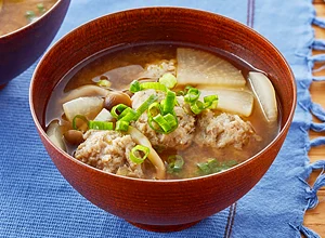 あじのつみれ汁