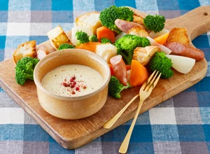 ごろごろ野菜のチーズフォンデュ