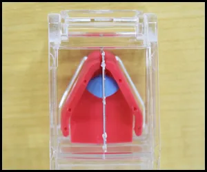 Step.5 蓋を閉じて刃の当たる位置を確認