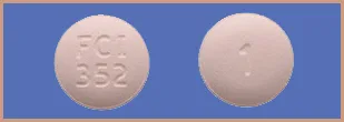 フィナステリド錠1mg「FCI」錠剤拡大画像