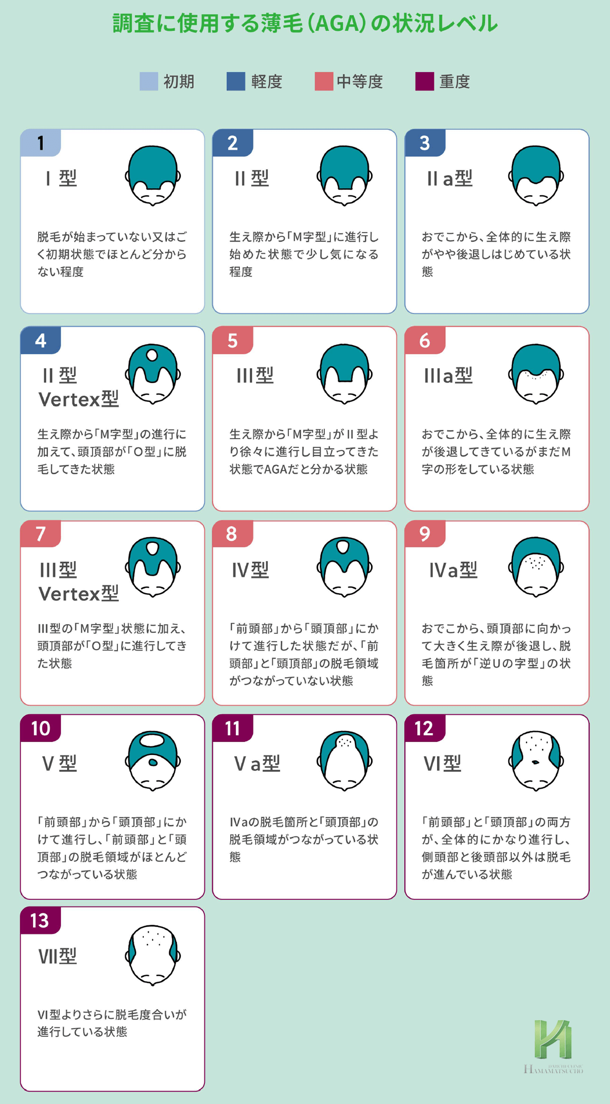 ハミルトン･ノーウッド分類の詳細分類