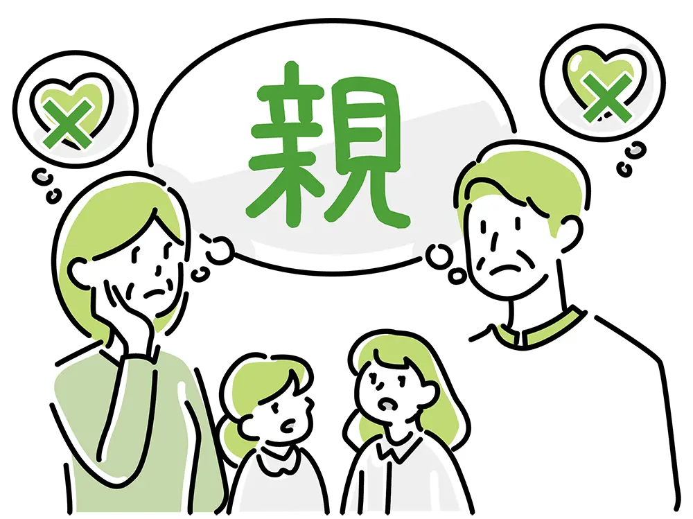夫婦で顔を見合わせて「親」(=子にとっての父と母)だなと感じている