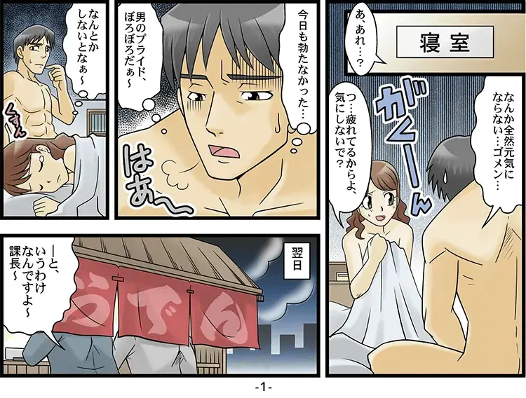 個人輸入で届いた薬の包装が汚い「マンガ」 1ページ目