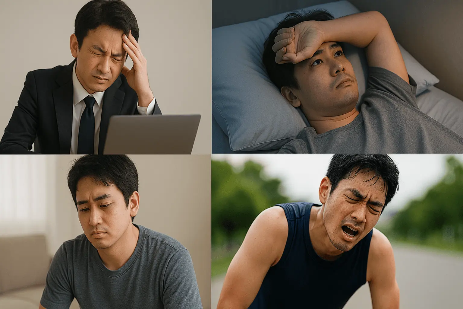 30代で男性更年期を発症する原因