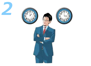 出来るだけ食後時間を空ける。(最低2時間以上)